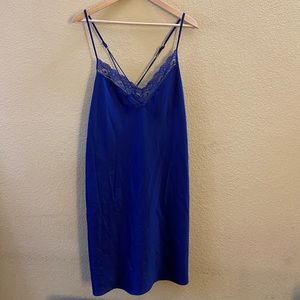 navy blue babydoll / dress slip
